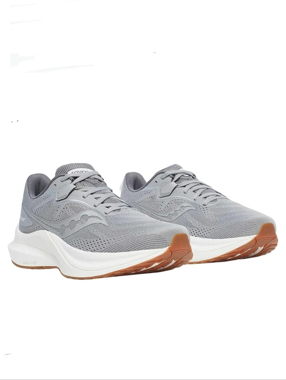 Saucony Tempus 2 Fossil/White Men's Running Shoes Size 8 S20973-203
